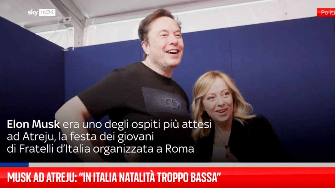 Elon Musk Ad Atreju Dice Che Se Non Faremo Più Figli La Nostra Cultura ...