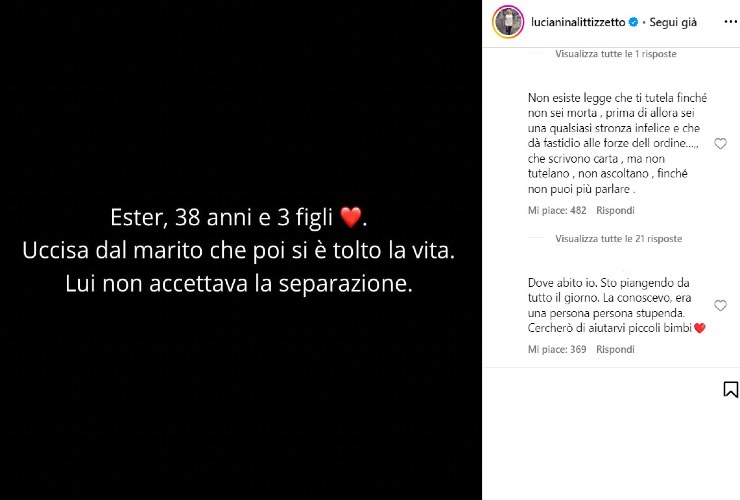 La Littizzetto con il cuore a pezzi