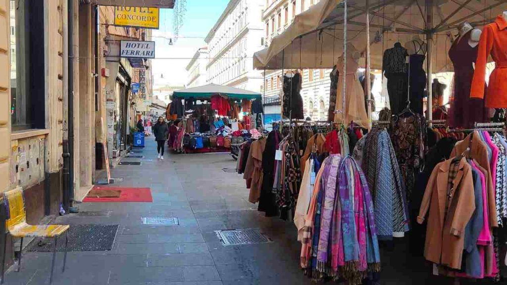 Commercio ambulante a Roma