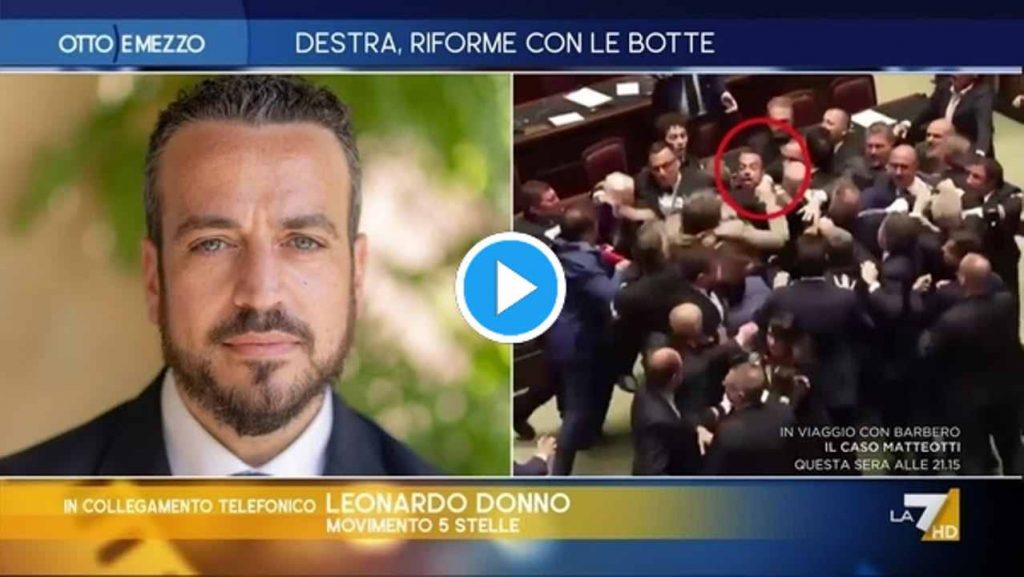 Scontro Donno-Iezzi, La7