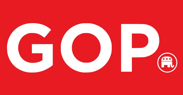 Logo del Grand Old Party, il Partito Repubblicano Usa