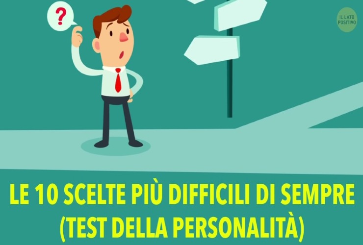 Un test di personalità che ti aiuterà a capire chi sei