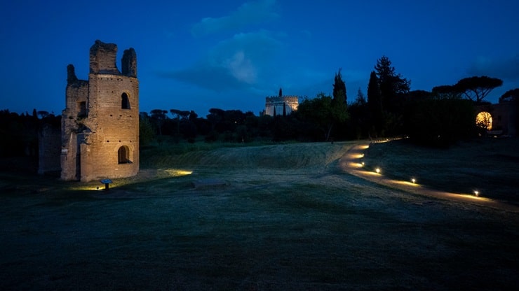 La Villa di Massenzio a Roma