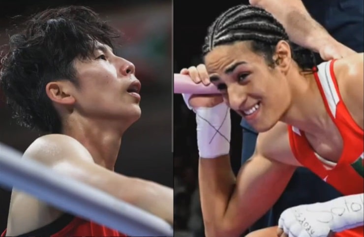 Lin Yu-Ting e Imane Khelif. Parigi 2024