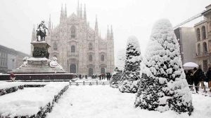 Freddo a Milano