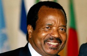 Il Presidente del Camerun Paul Biya