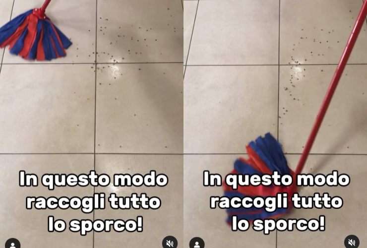 Come utilizzare correttamente il mocio