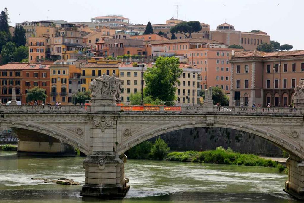 Edifici centro storico di roma