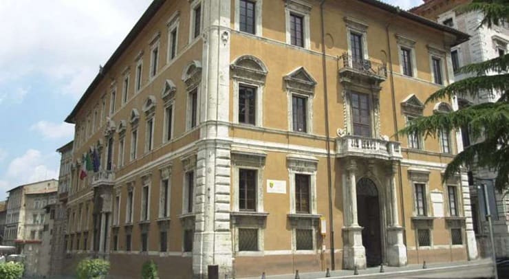 Palazzo Donini, sede della Giunta Regionale dell’Umbria a Perugia