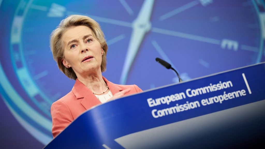 Il Presidente della Commissione Ue Ursula von der Leyen presenta la “Bussola per la competitività”