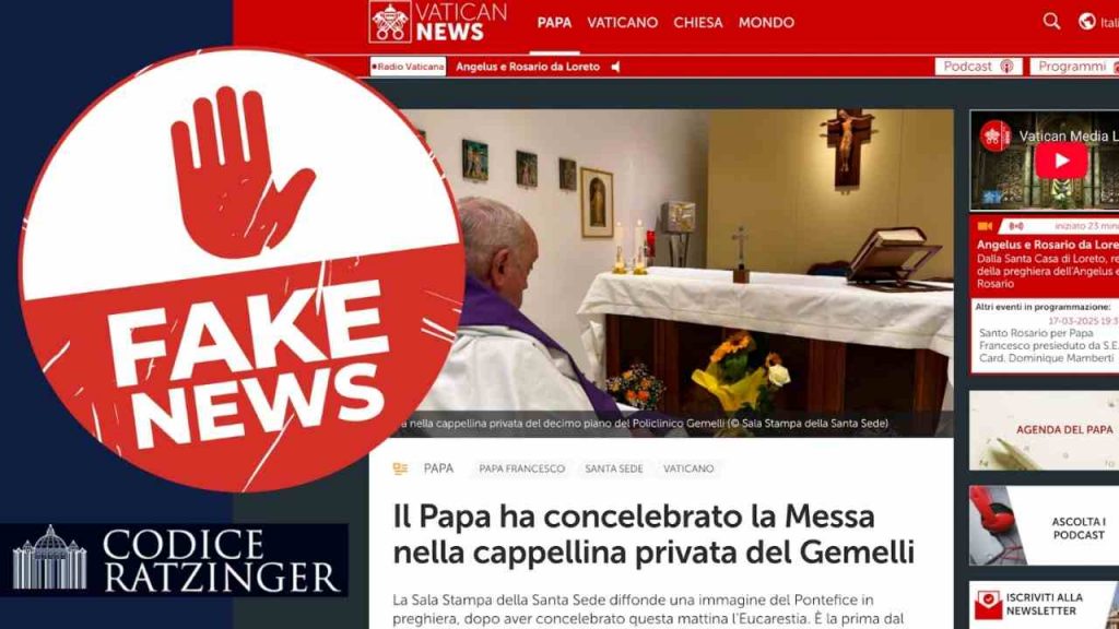 Foto Papa al Gemelli